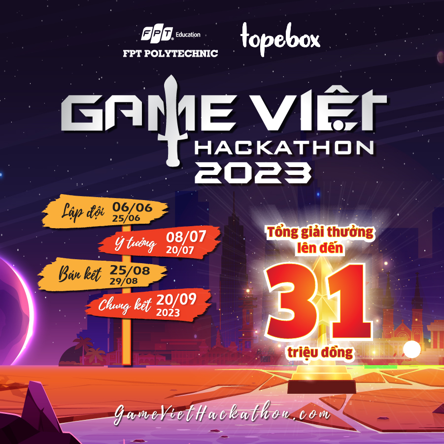 Cuộc thi Game Việt Hackathon 2023
