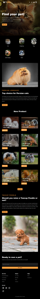 T-Pets trên giao diện Mobile
